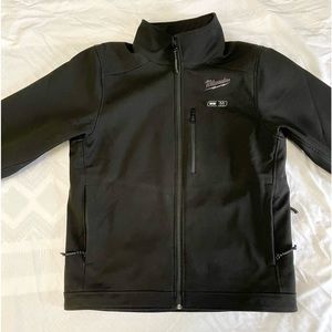 Milwaukee jacket, black, nice condition, medium, NO BATTERY just adapter.